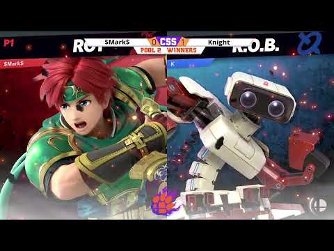 Clemson Smash Series 37 - Winners - $Mark$ (Roy) vs. Knight (R.O.B.) - SSBU