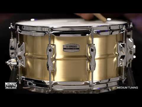 Yamaha 14x6.5 Recording Custom Brass Snare Drum (RRS1465)