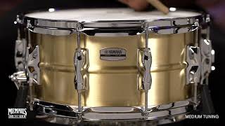 Video thumbnail for Yamaha 14x6.5 Recording Custom Brass Snare Drum (RRS1465) by Memphis Drum Shop