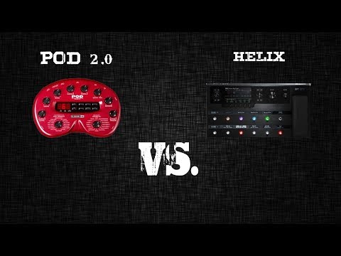Line 6 Comparison | Pod 2.0 Vs.  Helix |Soldano SLO-100