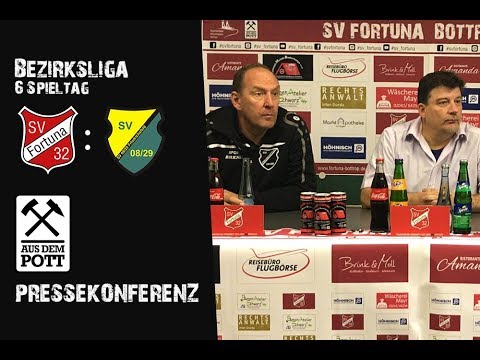 Pressekonferenz nach Friedrichsfeld | SV Fortuna - Friedrichsfeld 1:2