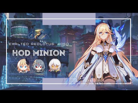 Honkai Impact 3: Exalted RL HoD Minion (406D) 892 pts - PE HoS SnS Dudu Elf 2*