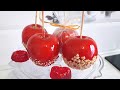 Homemade Candied Apples with Peanuts // How to make toffee apples / Candy Apples