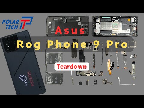 ASUS ROG Phone 9 Pro Teardown & Reassembly | Step-by-Step Repair Guide