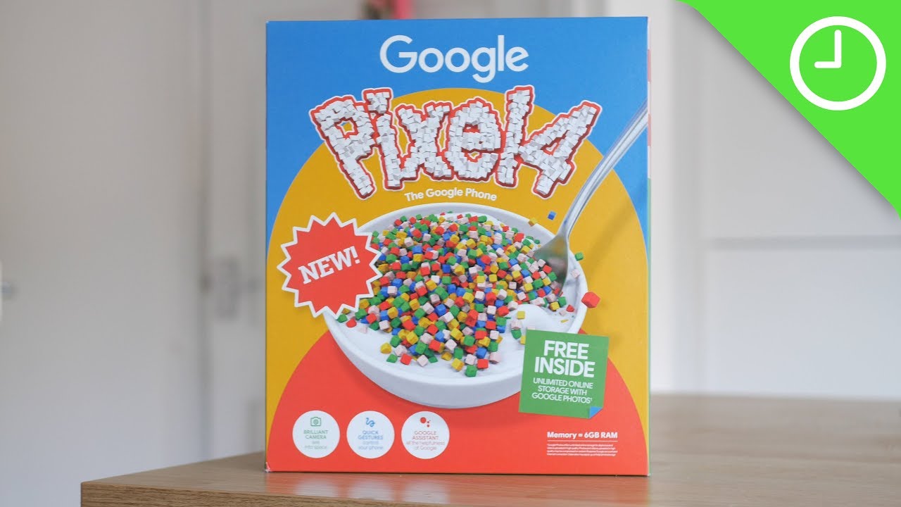 Google Pixel 4 unboxing + Google Cereal review