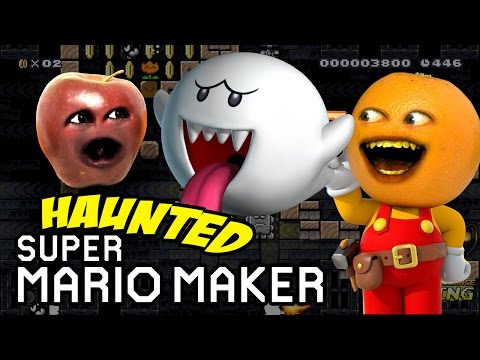 Annoying Orange - Haunted Super Mario Maker! w/ Midget Apple #SHOCKTOBER