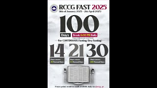 Day 70 of the 100 Days Fasting &amp; Prayers || RCCG HEAVEN&#39;S GATE BROOKLYN (RCCG HGB) || 03/21/25