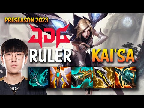 JDG Ruler KAI'SA vs SAMIRA ADC - KR Ranked