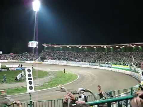 Stelmet Falubaz Zielona Góra - Caelum Stal Gorzów - 54:36 - G.Zengota wygrywa bieg - 21.09.2011