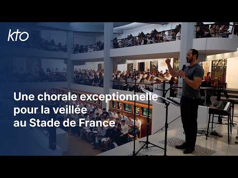 Une chorale exceptionnelle pour la veillée au Stade de France
