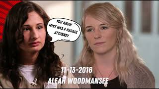 November 13, 2016 - Aleah Woodmansee and Gypsy Rose