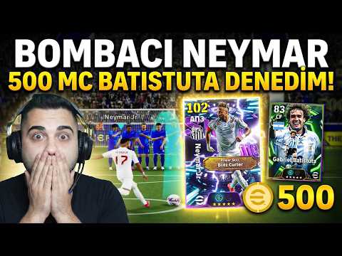 Bedava Bombacı Neymar Ve 500 Mc'ye 103 Batistuta Aldım Ve Denedim! Neymar İnanılmaz Frikik Gol! 😍
