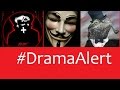 Anonymous vs Lizard squad Its Official #DramaAlert.