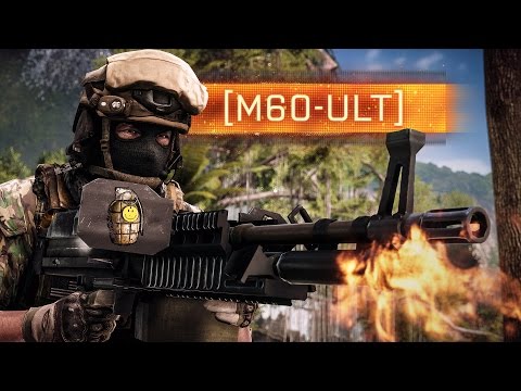 ► M60-ULT EXPLOSIVE ROUNDS! - Battlefield 4 CTE Battle Pickup