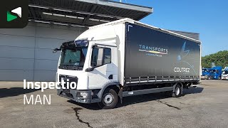 MAN TGL 12.220 4X2 12tonner curtainsider 2000kg Ladebordwand Automat liukukapellikuorma-auto | Kuva 4 - Autoline