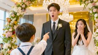 An adorable child wandered into the wedding, pointed at the CEO and cried, “Daddy!” 🔥💥