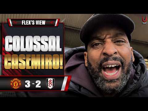AIR SESKO HAS LANDED! |  Man United 3-2 Fulham | Flex's View