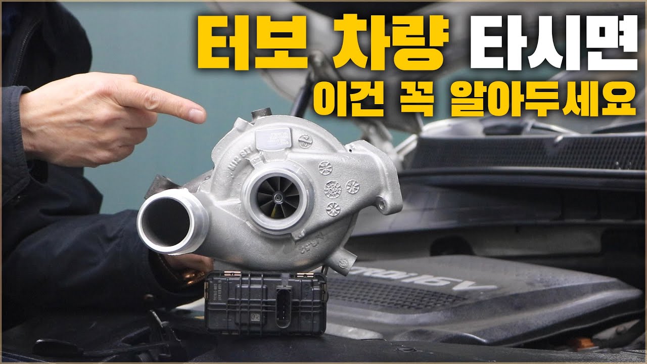기아 그랜드 카니발 터보 앗세이 불량으로 신품 교환, erg 및 흡기 매니폴 클리닝 참고 영상