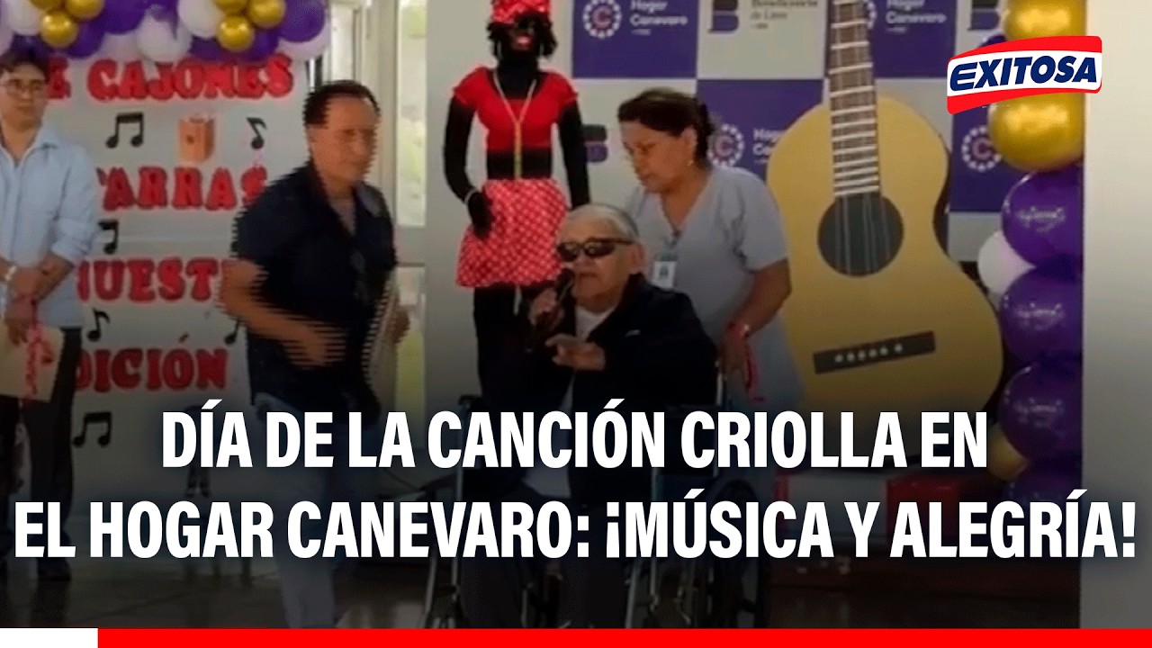 🔴🔵 Día de la Canción Criolla en el Hogar Canevaro: ¡Música y alegría!
