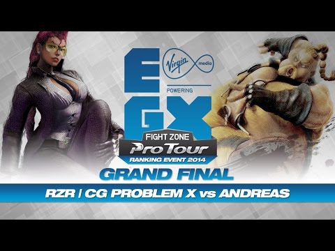 EGX London 2014 - Capcom Pro Tour - GRAND FINALS - RZR | CG Problem X [C.Viper] vs. Andreas [Rufus]