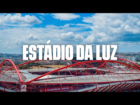 The MOST BEAUTIFUL stadium in Europe belongs to BENFICA 🇵🇹🏟 [4K Drone]