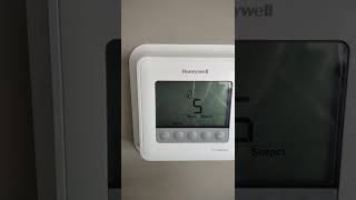 Cómo desbloquear termostato digital Honeywell