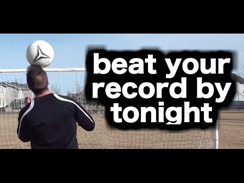 How to JUGGLE a Soccer Ball with YOUR HEAD | Juggle a football with head
