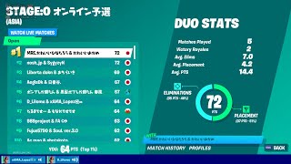 ステージ０遊んでたらめちゃめちゃキルしてビクロイした