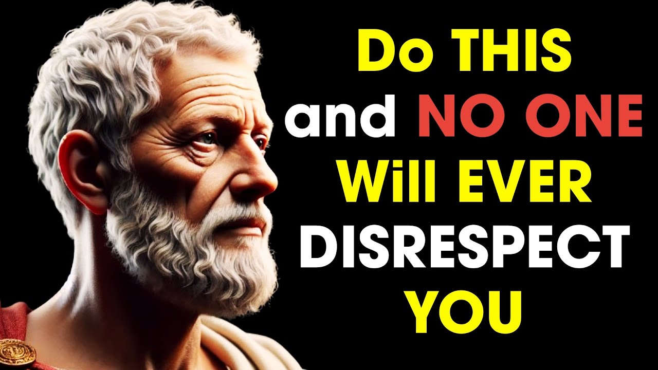No One Will DISRESPECT You Ever - Just Do This | 9 Stoic Lessons | Stoic Philosophy