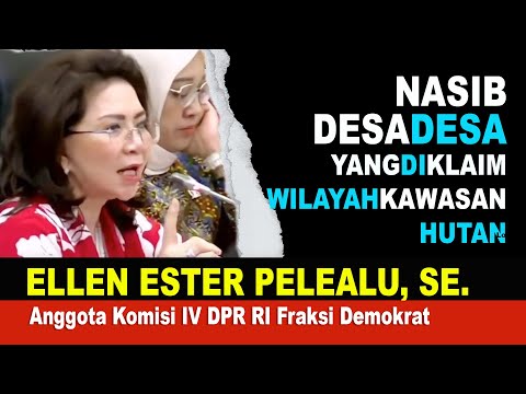 Anggota Komisi IV DPR RI Ellen Esther Pelealu: Banyak Desa Di Klaim Sebagai Wilayah Kawasan Hutan