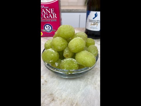 Sugared Prosecco Grapes 🍇