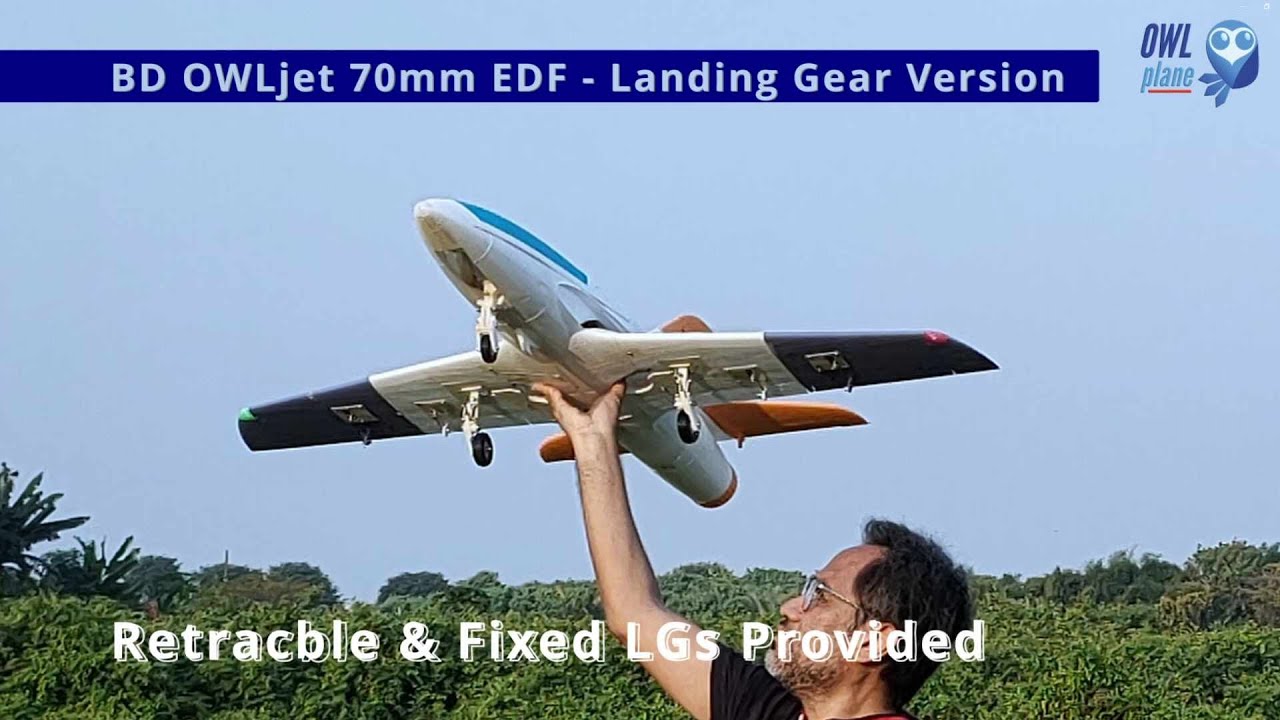 BD OWLjet 70mm 6s 4200mAh  - w/ Fixed 3D Printed LGs, Coming Soon !