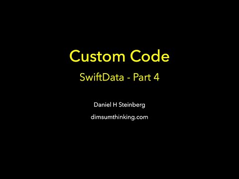 Custom Code   SwiftData Part 4 thumbnail