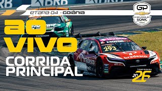 AO VIVO | Corrida Principal | Stock Car Pro Series — Etapa 4 Goiânia | GP Chevrolet Sonic