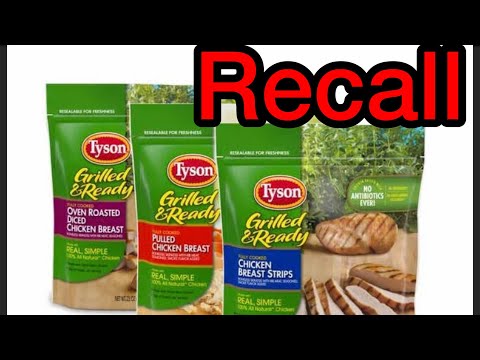 TYSON CHICKEN RECALL