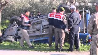 preview picture of video 'Osmaniye'de askeri araç devrildi 5 yaralı'