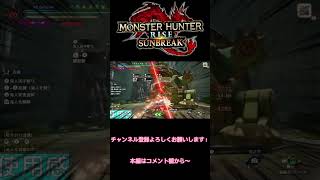 アマツ双剣装備紹介！！#モンスターハンターライズサンブレイク #mhrsb #shorts