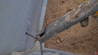 Niğde Mermer Mezar Yapımı | Çivi İle Duvar Sağlamlaştırma