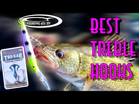 Eagle Claw Trokar Treble Hooks