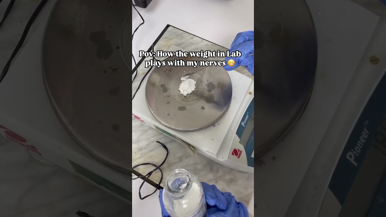 Pov: How the weight in Lab plays with my nerves