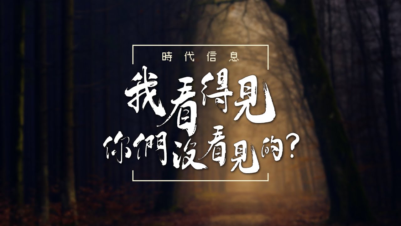 我看得見你們沒看見的？