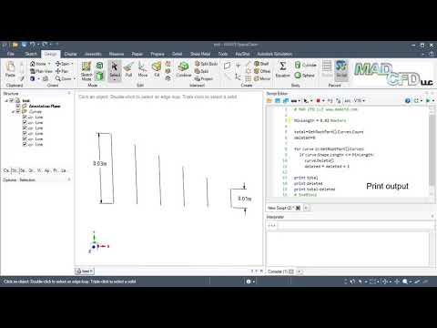 ANSYS SpaceClaim Python Scripting Tutorial