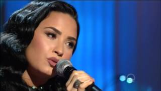 Demi Lovato sings Ray Charles&#39; &quot;But You Don&#39;t Know Me&quot; live November, 2015. HD HQ 1080 p.