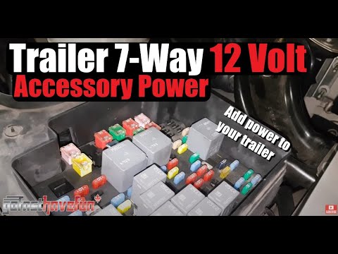 GM Truck GMT-800 12 Volt Accessory for 7 Way Trailer Wiring | AnthonyJ350