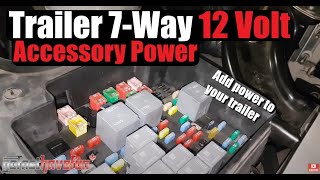 GM Truck GMT-800 12 Volt Accessory for 7 Way Trailer Wiring | AnthonyJ350