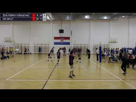 2.4.2022., PH MALA ODBOJKA, POLUFINALE, ŽOK FERIVI VIŠNJEVAC – OK SPLIT