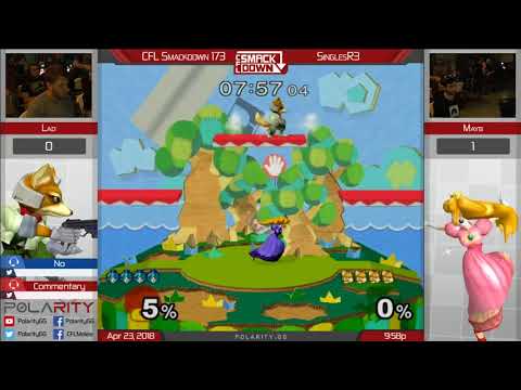 CFL Smacdown 173 Melee - SC | Lad (Fox) vs Mayb (Peach) - Winners R3
