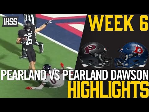 Epic Pearland vs Dawson Friday Football Highlights | Bay Chevrolet Skydiving Team Delivers Game Ball