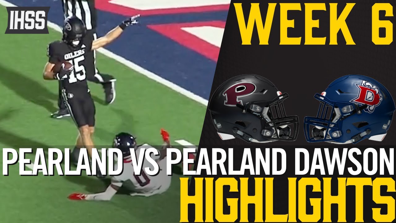 Epic Pearland vs Dawson Friday Football Highlights | Bay Chevrolet Skydiving Team Delivers Game Ball