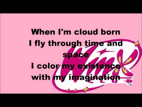 winx club season 1 RAI Under The Sign Of Winx theme song  with lyrics